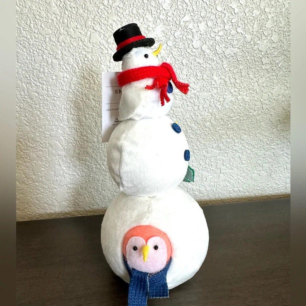 Featherly Friends Bird Snowman Stack 2023 Wondershop Target‎ NWT